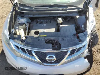 2013 Nissan Murano SV with VIN JN8AZ1MW1DW317095, listed as a Copart auction lot 47275195 with 135,666 mi miles and Salvage Title. Bid and sale history available at carsss.com. Image 13.