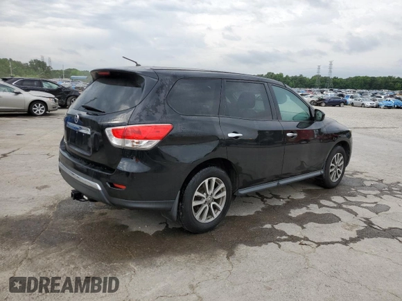2014 Nissan Pathfinder S with VIN 5N1AR2MN1EC674574, listed as a Copart auction lot 56566035 with 183,977 mi miles and Salvage title. Bid and sale history available at DreamBid. Image 3.