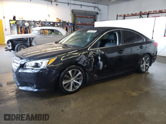 2016 Subaru Legacy 2.5i Limited with VIN 4S3BNAJ66G3047495, listed as a Copart auction lot 38941353 with 110,990 mi miles. Bid and sale history available at carsss.com. Image 1.
