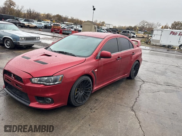 2008 Mitsubishi Lancer Evolution MR z VIN JA3AW56V78U051033, wystawiony jako Copart lot #82855894 z przebiegiem 92 726 mil mil oraz Szkoda całkowita • Salvage title. Historia ofert i sprzedaży dostępna na DreamBid. Obrazek 2.
