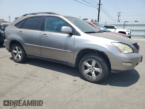 2005 Lexus RX 330 with VIN JTJGA31U050059147, listed as a Copart auction lot 64481685 with 185,305 mi miles and Salvage title. Bid and sale history available at DreamBid. Image 4.
