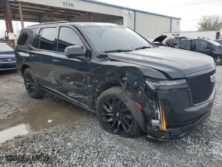 2022 Cadillac Escalade Sport Platinum with VIN 1GYS4GKL5NR304077, listed as a Copart auction lot 86529834 with 41,887 mi miles and Salvage Title. Bid and sale history available at carsss.com. Image 4.