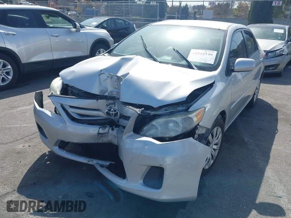 2012 Toyota Corolla L with VIN 5YFBU4EE6CP069665, listed as a IAAI auction lot 41916146 with 33,272 mi miles and . Bid and sale history available at DreamBid. Image 2.