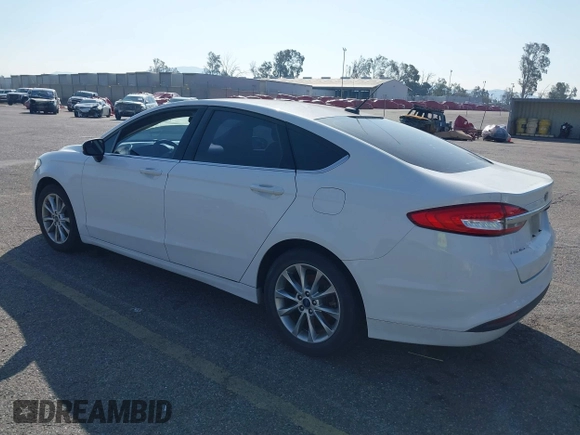 2017 Ford Fusion SE with VIN 3FA6P0H78HR235738, listed as a IAAI auction lot 41604054 with 172,896 mi miles. Bid and sale history available at carsss.com. Image 3.