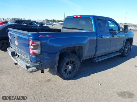 2017 Chevrolet Silverado 1500 LT with VIN 1GCVKREC2HZ288845, listed as a IAAI auction lot 41260348 with 97,494 mi miles. Bid and sale history available at carsss.com. Image 4.