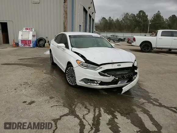 2017 Ford Fusion Titanium with VIN 3FA6P0K96HR151542, listed as a Copart auction lot 48362045 with 135,603 mi miles and Salvage Title. Bid and sale history available at carsss.com. Image 14.
