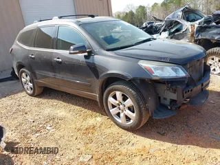 2017 Chevrolet Traverse LT with VIN 1GNKRGKDXHJ196713, listed as a IAAI auction lot 41913435 with 141,319 mi miles and . Bid and sale history available at DreamBid. Image 1.