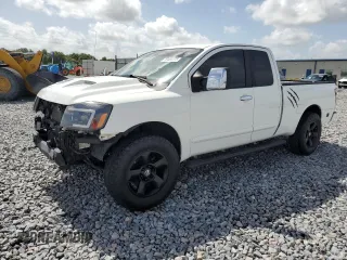 2006 Nissan Titan XE с VIN 1N6BA06A26N527620, выставлен на аукционе Copart как лот 59466975 с пробегом 213 658 миль миль и Списание • Salvage title. История ставок и продаж доступна на DreamBid. Изображение 1.