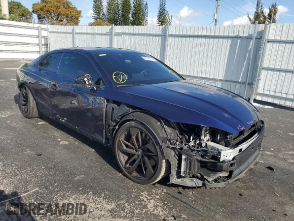 2019 Audi RS 5 z VIN WUAPWAF57KA900996, wystawiony jako Copart lot #48314134 z przebiegiem 19 682 mil mil oraz . Historia ofert i sprzedaży dostępna na DreamBid. Obrazek 4.