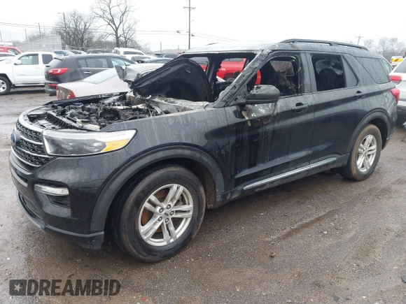 2020 Ford Explorer XLT with VIN 1FMSK8DH9LGC26157, listed as a IAAI auction lot 41545777 with Not Provided miles and . Bid and sale history available at DreamBid. Image 2.