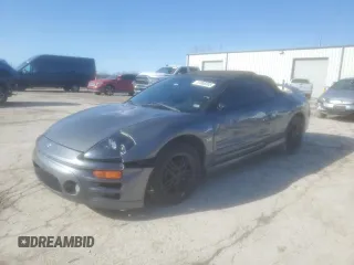 2003 Mitsubishi Eclipse GTS with VIN 4A3AE75H73E175864, listed as a Copart auction lot 41808305 with 146,841 mi miles and Salvage Title. Bid and sale history available at DreamBid. Image 1.