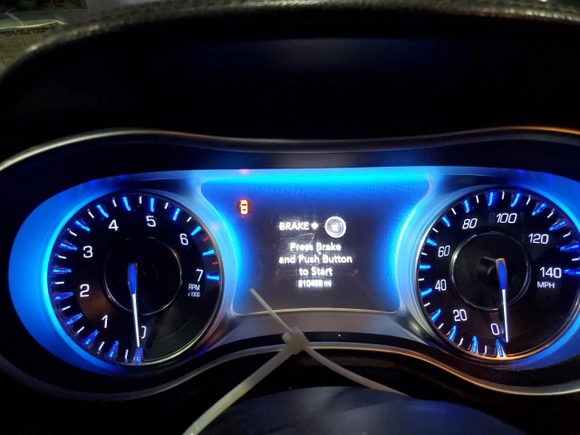 2015 Chrysler 300 Limited with VIN 2C3CCAAG5FH820184, listed as a Copart auction lot 84105134 with 210,459 mi miles and Salvage Title. Bid and sale history available at carsss.com. Image 9.
