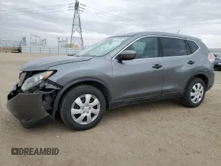 2016 Nissan Rogue S with VIN 5N1AT2MN7GC748066, listed as a Copart auction lot 47819205 with 184,848 mi miles and Salvage Title. Bid and sale history available at carsss.com. Image 1.
