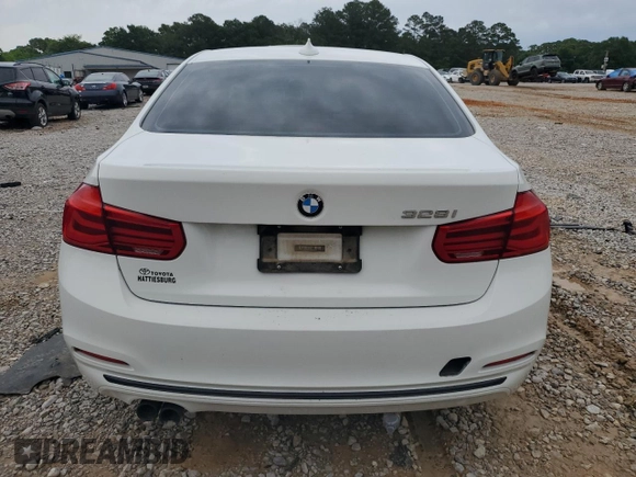 2016 BMW 3 Series 328i with VIN WBA8E9C56GK646865, listed as a Copart auction lot 55961825 with 137,665 mi miles and Salvage title. Bid and sale history available at DreamBid. Image 6.