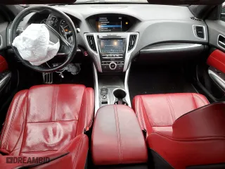 2018 Acura TLX w/A-SPEC Pkg with VIN 19UUB2F64JA012068, listed as a Copart auction lot 49648905 with 49,293 mi miles and Salvage Title. Bid and sale history available at carsss.com. Image 8.
