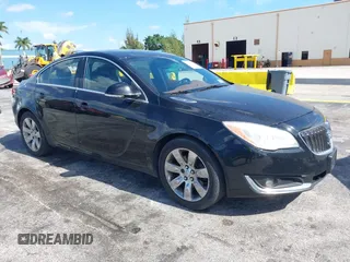 2016 Buick Regal with VIN 2G4GK5EX1G9111387, listed as a IAAI auction lot 42190399 with 87,237 mi miles. Bid and sale history available at carsss.com. Image 1.