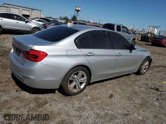 2016 BMW 3 Series 328i xDrive with VIN WBA8E3G53GNT80808, listed as a Copart auction lot 57236545 with 83,108 mi miles and Salvage title. Bid and sale history available at DreamBid. Image 3.
