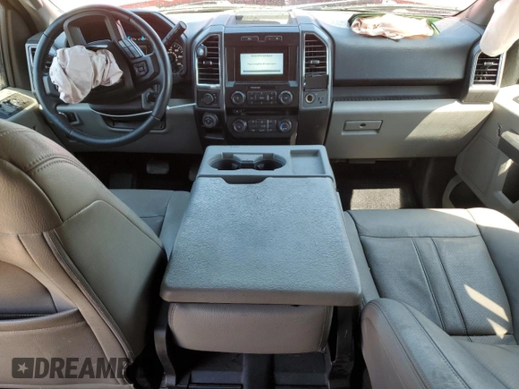 2017 Ford F-150 XL with VIN 1FTEW1CP3HKC51243, listed as a Copart auction lot 50469145 with 75,598 mi miles and Salvage Title. Bid and sale history available at carsss.com. Image 8.