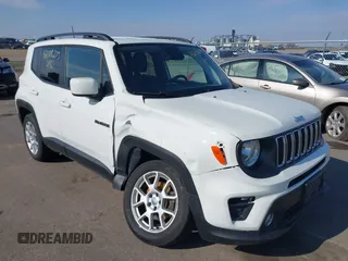 2019 Jeep Renegade Latitude z VIN ZACNJBBB8KPK31087, wystawiony jako IAAI lot #42108273 z przebiegiem 73 919 mil mil oraz . Historia ofert i sprzedaży dostępna na DreamBid. Obrazek 1.