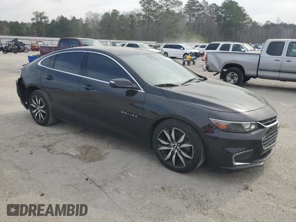 2016 Chevrolet Malibu LT with VIN 1G1ZF5SX5GF182520, listed as a Copart auction lot 48720775 with 121,186 mi miles and Salvage Title. Bid and sale history available at DreamBid. Image 4.