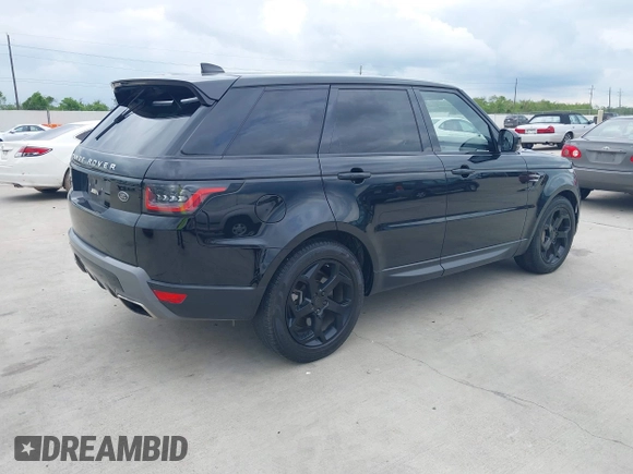 2020 Land Rover Range Rover Sport SE with VIN SALWG2SU1LA723719, listed as a IAAI auction lot 40249992 with 66,262 mi miles. Bid and sale history available at carsss.com. Image 4.
