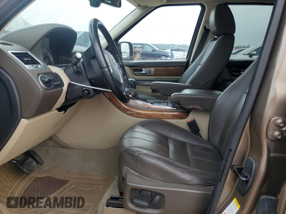2013 Land Rover Range Rover Sport HSE Lux with VIN SALSK2D42DA799459, listed as a Copart auction lot 54314655 with 122,968 mi miles and Salvage Title. Bid and sale history available at DreamBid. Image 7.
