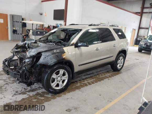 2010 GMC Acadia SL with VIN 1GKLVKED9AJ129036, listed as a IAAI auction lot 42586492 with Not provided miles and . Bid and sale history available at DreamBid. Image 2.