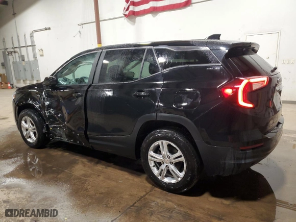 2022 GMC Terrain SLE with VIN 3GKALTEV2NL177035, listed as a Copart auction lot 53378825 with 178,778 mi miles and Salvage Title. Bid and sale history available at carsss.com. Image 2.