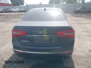 2015 Kia Cadenza Premium with VIN KNALN4D77F5177795, listed as a IAAI auction lot 42061727 with 112,063 mi miles. Bid and sale history available at carsss.com. Image 16.