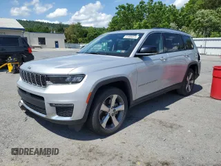 2021 Jeep Grand Cherokee Limited with VIN 1C4RJKBG3M8139556, listed as a Copart auction lot 61906875 with 48,215 mi miles and Salvage title. Bid and sale history available at DreamBid. Image 1.
