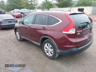 2013 Honda CR-V EX-L with VIN 5J6RM4H73DL067159, listed as a IAAI auction lot 42272185 with 98,802 mi miles and . Bid and sale history available at DreamBid. Image 3.