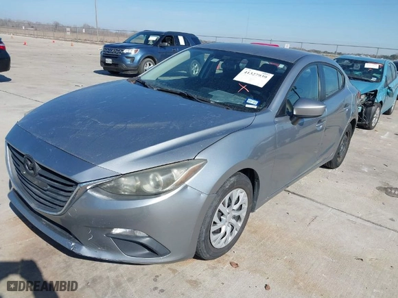 2014 Mazda Mazda3 i Sport with VIN JM1BM1U79E1141385, listed as a IAAI auction lot 41327939 with 132,975 mi miles. Bid and sale history available at carsss.com. Image 2.