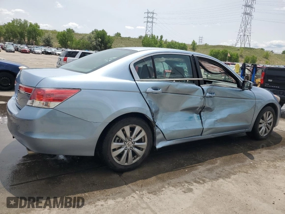 2011 Honda Accord EX z VIN 1HGCP2F76BA133580, wystawiony jako Copart lot #59005675 z przebiegiem 45 046 mil mil oraz Szkoda całkowita • Salvage title. Historia ofert i sprzedaży dostępna na DreamBid. Obrazek 3.