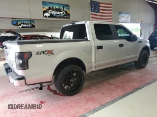 2018 Ford F-150 XL with VIN 1FTEW1EP9JFA75844, listed as a Copart auction lot 43966835 with 133,839 mi miles and Salvage title. Bid and sale history available at DreamBid. Image 3.