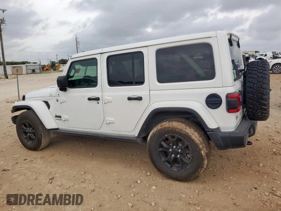 2018 Jeep Wrangler Unlimited Sahara with VIN 1C4HJXEG6JW294419, listed as a Copart auction lot 64219385 with Not provided miles and Salvage title. Bid and sale history available at DreamBid. Image 2.