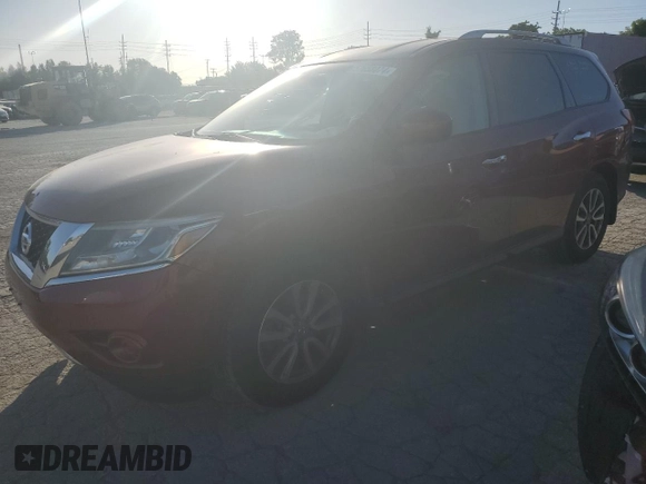 2015 Nissan Pathfinder S с VIN 5N1AR2MM4FC689286, выставлен на аукционе Copart как лот 57658074 с пробегом 90 363 миль миль и Списание • Salvage title. История ставок и продаж доступна на DreamBid. Изображение 1.