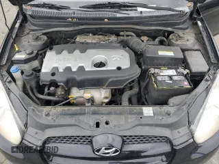 2007 Hyundai Accent GS with VIN KMHCM36C47U039595, listed as a Copart auction lot 43399775 with 107,882 mi miles and Salvage title. Bid and sale history available at DreamBid. Image 11.
