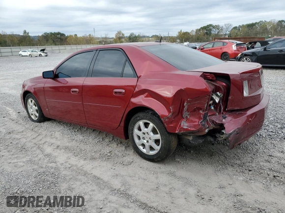 2007 Cadillac CTS with VIN 1G6DM57T170175132, listed as a Copart auction lot 77570804 with 135,626 mi miles and Salvage Title. Bid and sale history available at carsss.com. Image 2.