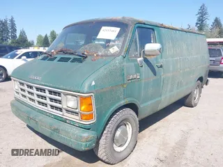 1989 Dodge Cargo with VIN 2B7HB21Y3KK331539, listed as a IAAI auction lot 42153481 with 19,425 mi miles. Bid and sale history available at carsss.com. Image 6.