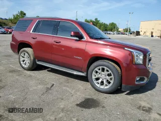2017 GMC Yukon SLT with VIN 1GKS1BKC9HR362459, listed as a Copart auction lot 68303984 with 136,633 mi miles and Salvage Title. Bid and sale history available at carsss.com. Image 4.