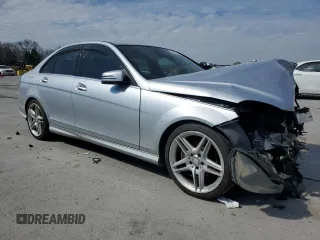 2014 Mercedes-Benz C 250 Sport with VIN WDDGF4HB2EG253481, listed as a Copart auction lot 50882175 with 132,494 mi miles and Salvage Title. Bid and sale history available at DreamBid. Image 4.