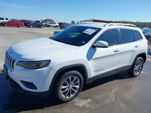 2021 Jeep Cherokee Altitude with VIN 1C4PJLLB5MD173828, listed as a IAAI auction lot 42234912 with 66,400 mi miles and . Bid and sale history available at DreamBid. Image 17.