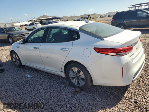 2017 Kia Optima Hybrid with VIN KNAGT4LC0H5005455, listed as a Copart auction lot 69157394 with 109,557 mi miles and Clean Title. Bid and sale history available at carsss.com. Image 2.
