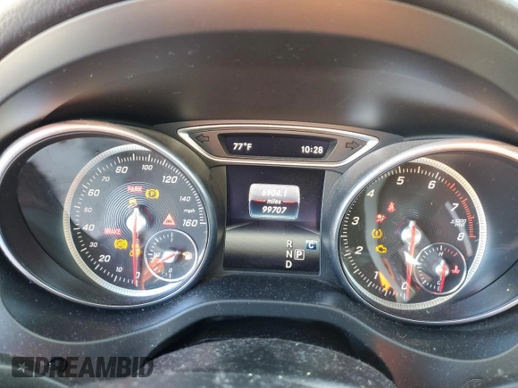 2019 Mercedes-Benz CLA with VIN WDDSJ4EB6KN721829, listed as a Copart auction lot 45886493 with 99,707 mi miles. Bid and sale history available at carsss.com. Image 9.
