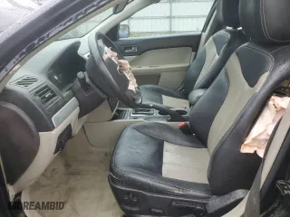 2009 Mercury Milan Premier with VIN 3MEHM081X9R624842, listed as a Copart auction lot 51873025 with 0 mi miles and Salvage Title. Bid and sale history available at carsss.com. Image 7.
