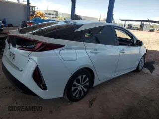 2021 Toyota Prius LE with VIN JTDKAMFP1M3186315, listed as a Copart auction lot 61125795 with 283,715 mi miles and Salvage title. Bid and sale history available at DreamBid. Image 3.