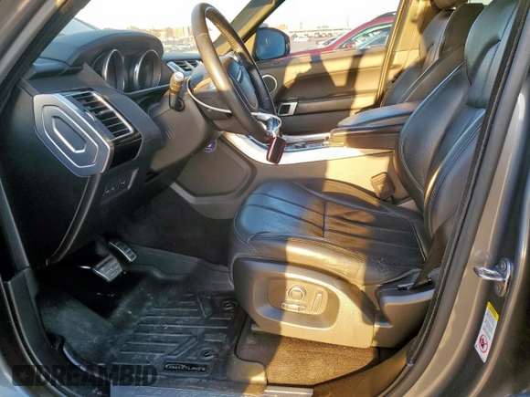 2016 Land Rover Range Rover Sport HSE with VIN SALWR2VF6GA559834, listed as a Copart auction lot 48493675 with 133,847 mi miles and Clean title. Bid and sale history available at DreamBid. Image 7.