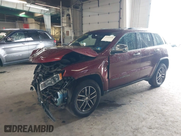 2018 Jeep Grand Cherokee Limited with VIN 1C4RJFBGXJC450224, listed as a IAAI auction lot 42226468 with 65,008 mi miles and . Bid and sale history available at DreamBid. Image 17.