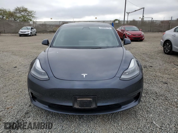 2023 Tesla Model 3 with VIN 5YJ3E1EA7PF598489, listed as a Copart auction lot 53868775 with 29,822 mi miles and Salvage Title. Bid and sale history available at carsss.com. Image 5.