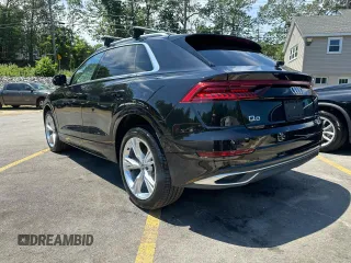 2019 Audi Q8 Premium Plus with VIN WA1BVAF12KD016786, listed as a Copart auction lot 63250795 with 102,579 mi miles and Clean title. Bid and sale history available at DreamBid. Image 2.